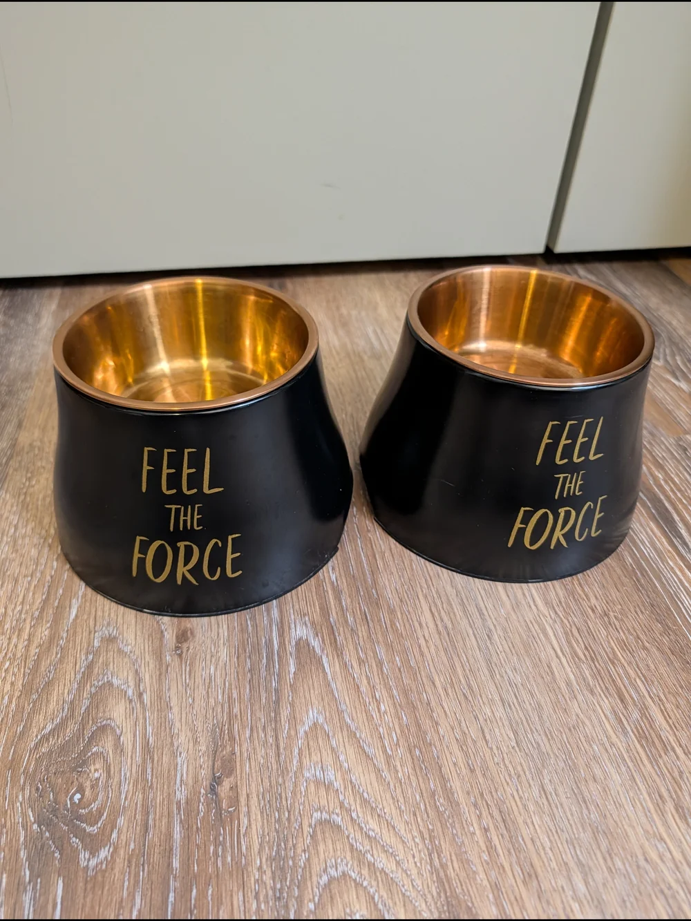 Set Of 2 STAR WARS Elevated Melamine Stainless Steel Dog & Cat Bowl, 1.5 Cup